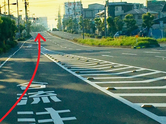 足のむくみ改善専門サロン　ココアお車で岩槻方面から国道122号線からのアクセス